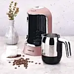 Turkish Electric Coffee Maker-Rosegold-Korkmaz - Image 2