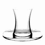 Turkish Tea Glass Set Zen-12pcs - Lav