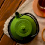 Turkish Linden-Sümbül Cast Iron Teapot (Pistachio Green)-300ml - Bambum - Image 2