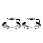 Turkish Coffee Cup Porcelain - Saturn (Set of 2)-Karaca
