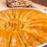 Turkish Baklava with Pistachio Carrot Slice