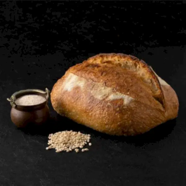 Turkish Sourdough Plain Bread - 700g / 1.54lb - Image 1