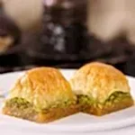 Turkish Baklava with Pistachio Square