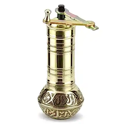 Turkish Brass Coffee Grinder & Mill - Ottoman