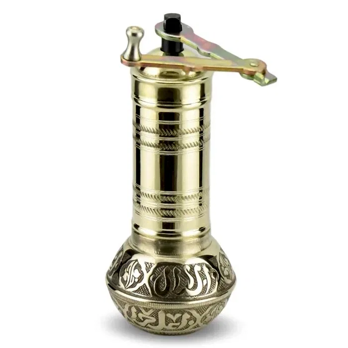 Turkish Brass Coffee Grinder & Mill - Ottoman