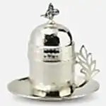 Turkish Copper Coffee Set Handcrafted - Cihan (Set of 6)