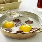 Turkish Copper Egg Pan Handcrafted - Anatolia