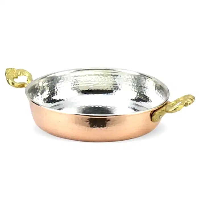 Turkish Copper Egg Pan Handcrafted - Anatolia