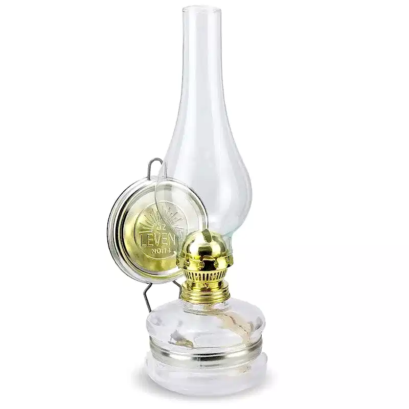 Turkish Copper Oil Lamp Handcrafted - Classic