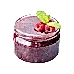 Turkish Diabetic No Additive Raspberry Jam