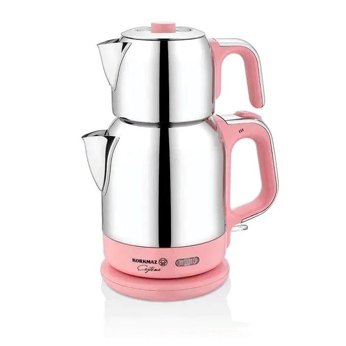 Turkish Electric Tea Maker (Tea Theme Pink)