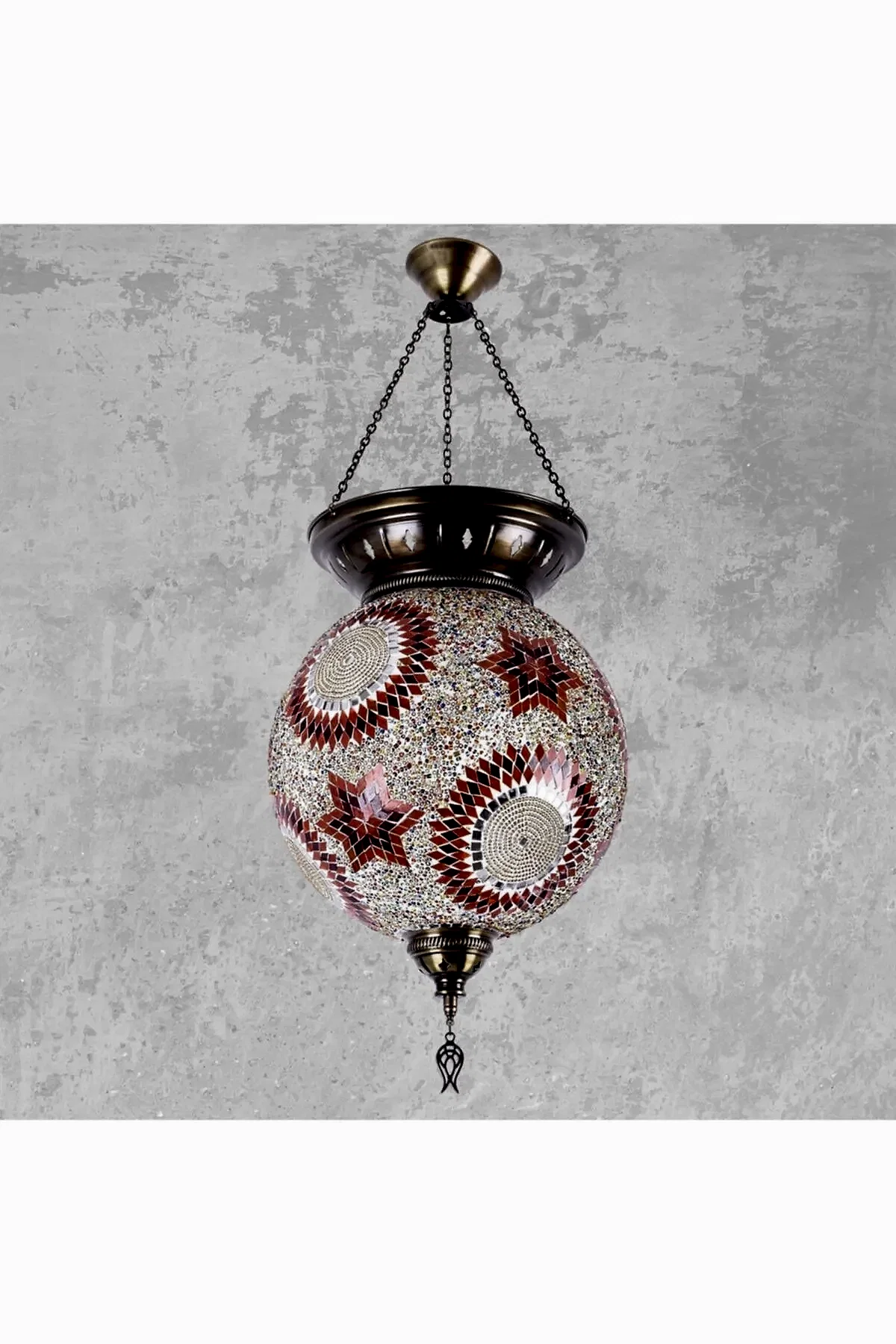 Turkish Mosaic Ceiling lamp - Melek