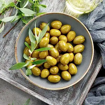 Turkish Natural Green Olives