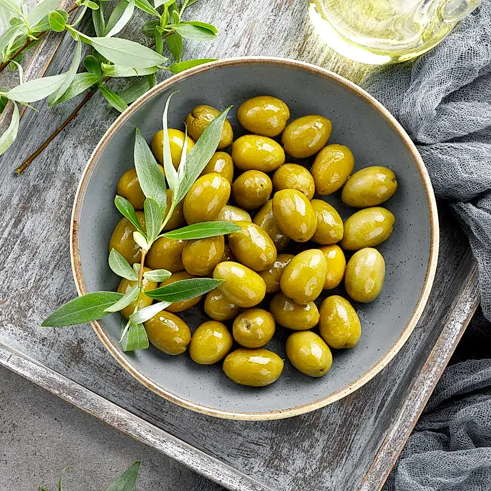 Turkish Natural Green Olives