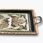 Turkish Tea Tray Handcrafted Copper - Padisah