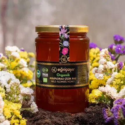 Turkish Natural Organic Flower Honey with Polyflora (Multi Flowered) - EgricayÄ±r