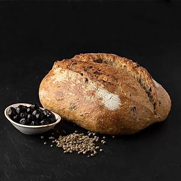 Turkish Sourdough Bread with Olives - 700g / 1.54lb - Image 1