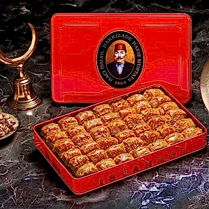 Turkish Baklava Classic with Pistachio/48pcs - Hafız Mustafa