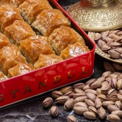 Turkish Dry Baklava with Pistachio-Hafız Mustafa
