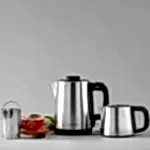 Turkish Tea Break 2 in 1 Steel Kettle Tea Maker 1650W - Karaca - Image 2