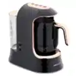 Turkish Deluxe Aqua Electric Coffee Maker (Black/Rosegold)-Korkmaz