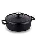 Turkish Casting Cookware Casta Black (26x7cm) - Korkmaz