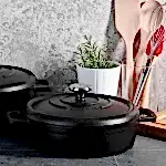 Turkish Casting Cookware Casta Black (26x7cm) - Korkmaz - Image 2